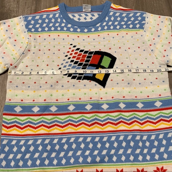 Microsoft Windows Ugly Christmas Sweater - Picture 5 of 7